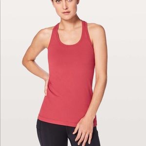 Lululemon cool racerback 2 in Persian red